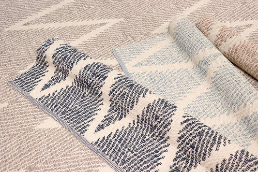 Pasargad Simplicity Collection Hand-Woven Cotton Area Rug- 8' 0" X 10' 0"