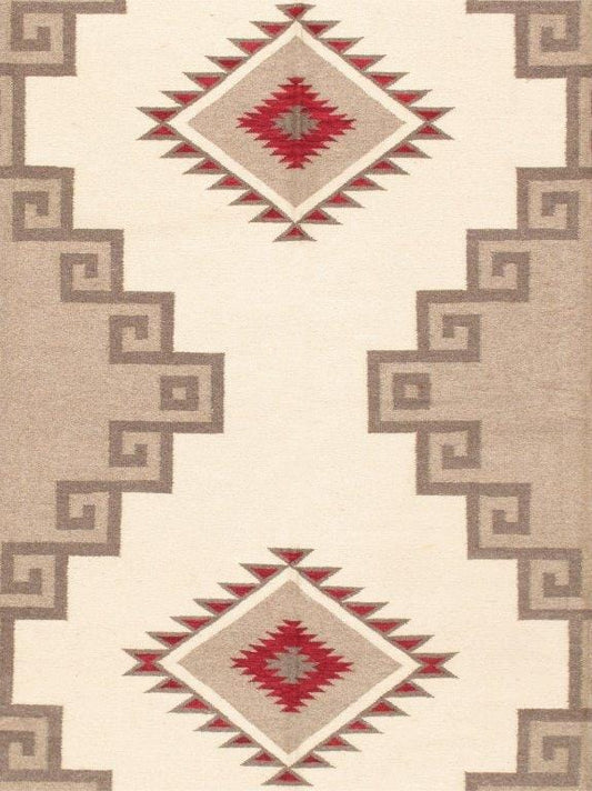 Kilim Collection Hand-Woven Wool Area Rug- 9' 0" X 11'10"