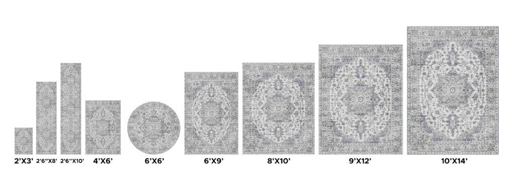 Amadeus Design Power Loom Area Rug- 5' 0" X 7' 0"