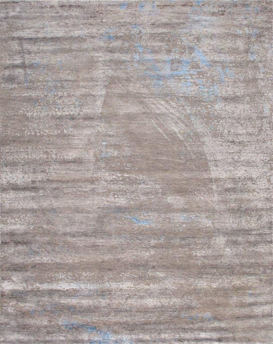 Cosmo Collection Hand-Knotted Silk & Wool Area Rug- 8'11" X 12' 0"