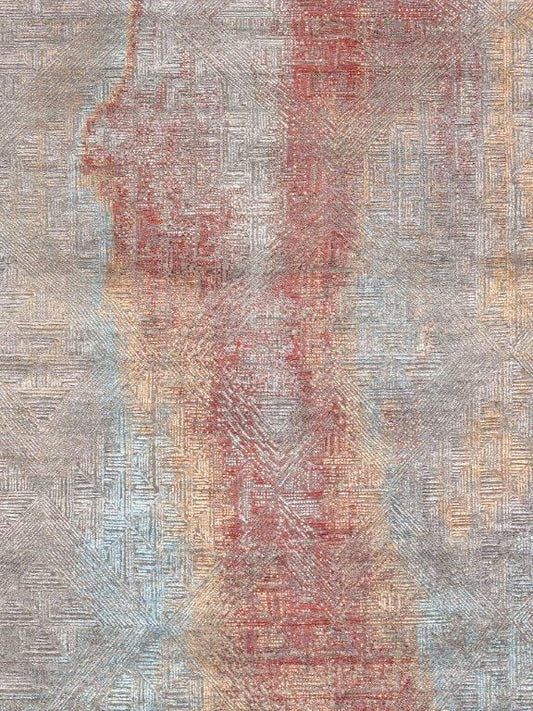 Cosmo Collection Hand-Knotted Silk & Wool Area Rug- 8' 0" X 10' 4"
