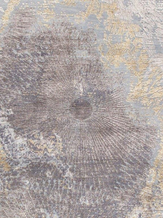 Cosmo Collection Hand-Knotted Silk & Wool Area Rug- 9'11" X 13' 7"
