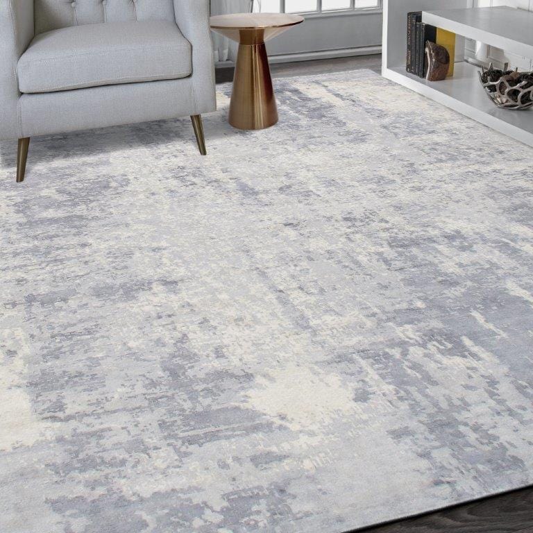Mirage Collection Hand-Loomed Silk Area Rug- 10' 0" X 14' 0"