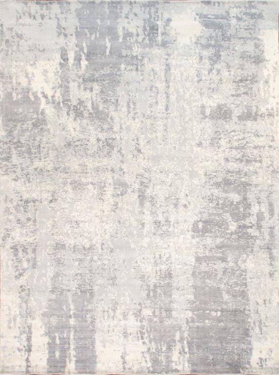 Mirage Collection Hand-Loomed Silk Area Rug- 10' 0" X 14' 0"