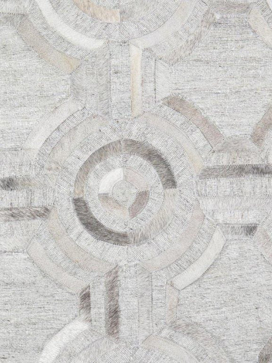Pasargad Hand-Loomed Cowhide Area Rugs- 4x6
