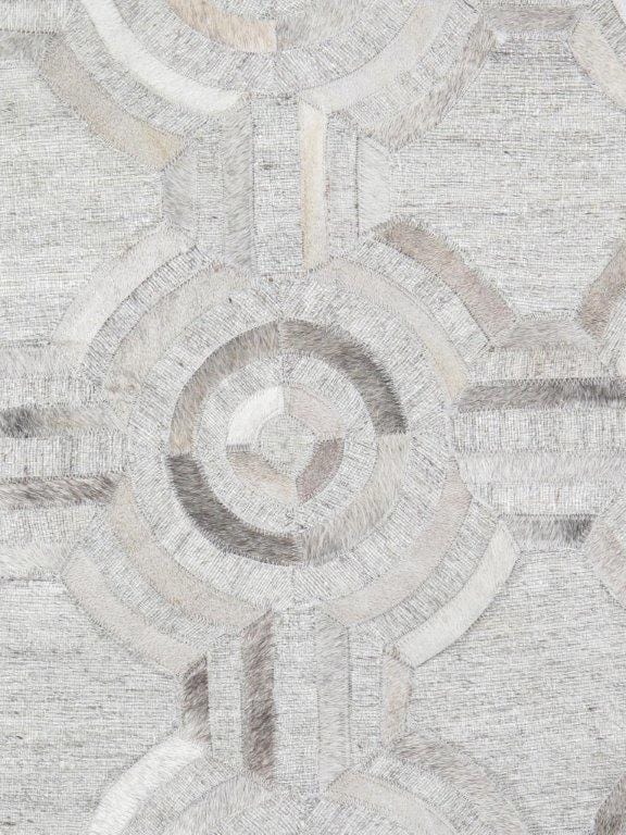Pasargad Hand-Loomed Cowhide Area Rug- 2x3