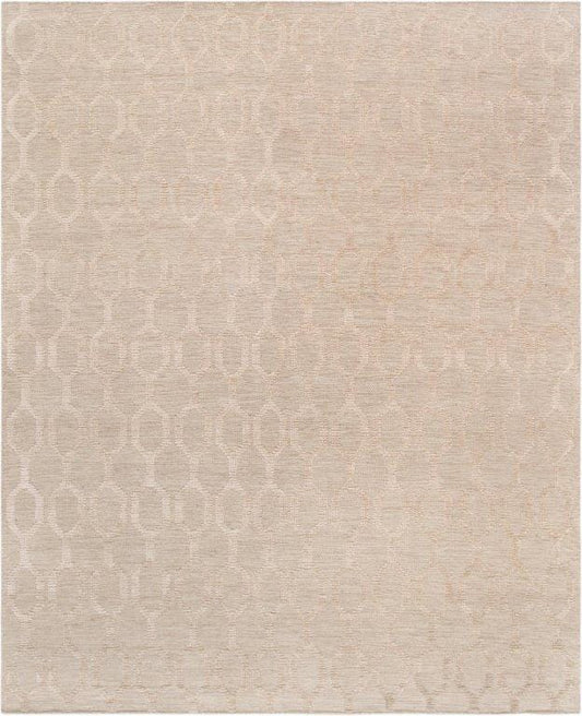 Transitional Collection Hand-Woven Silk & Wool Area Rug- 5' 0" X 8' 0"