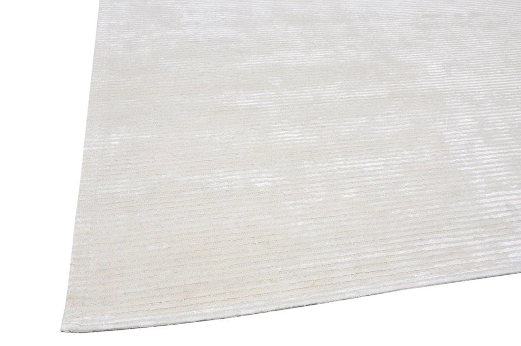 Edgy Collection Hand-Tufted Beige Silk & Wool Area Rug-12' 0" X 15' 0"