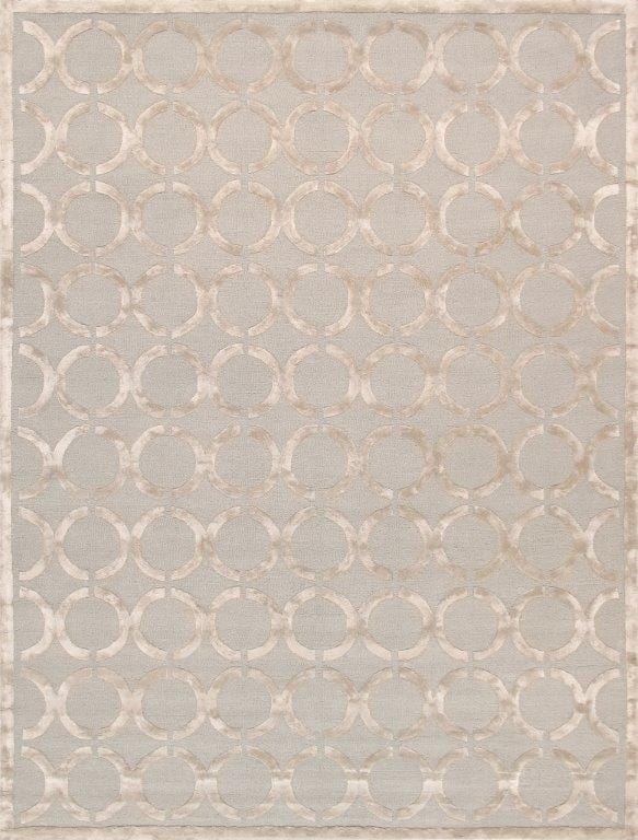 Edgy Collectoin Hand-Tufted Silk & Wool Rug-10' 0" X 14' 0"