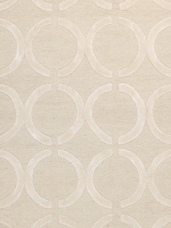 Edgy Collection Hand-Tufted Silk & Wool Area Rug- 8' 6" X 11' 6"