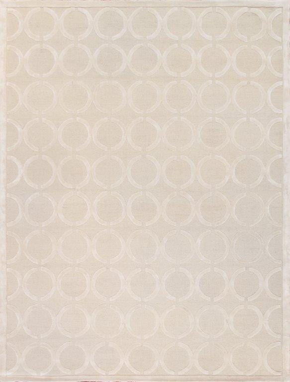 Edgy Collection Hand-Tufted Silk & Wool Area Rug- 8' 6" X 11' 6"