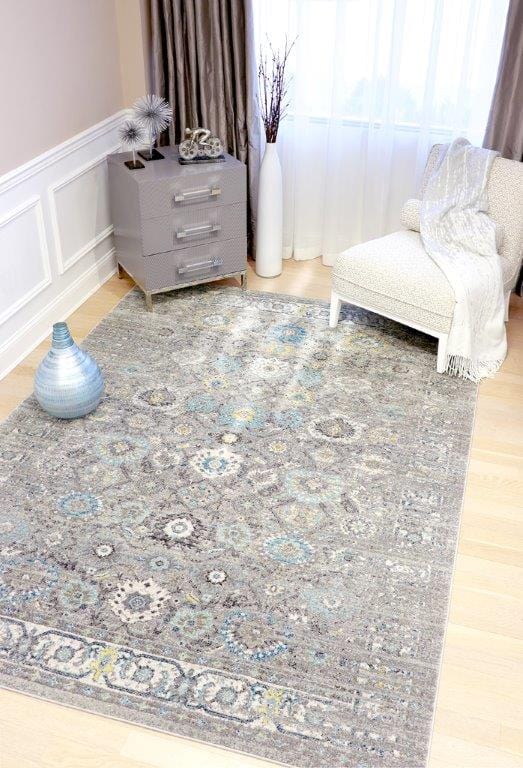 Chelsea Design Power-Loomed Polypropyle Area Rug- 5' 0" X 7' 6"