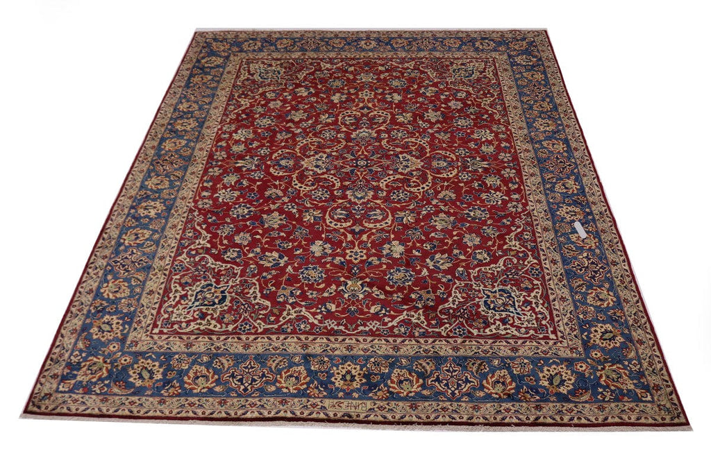 Semi Antique Red Traditional 9X12 Najafabad Isfahan Persian Rug