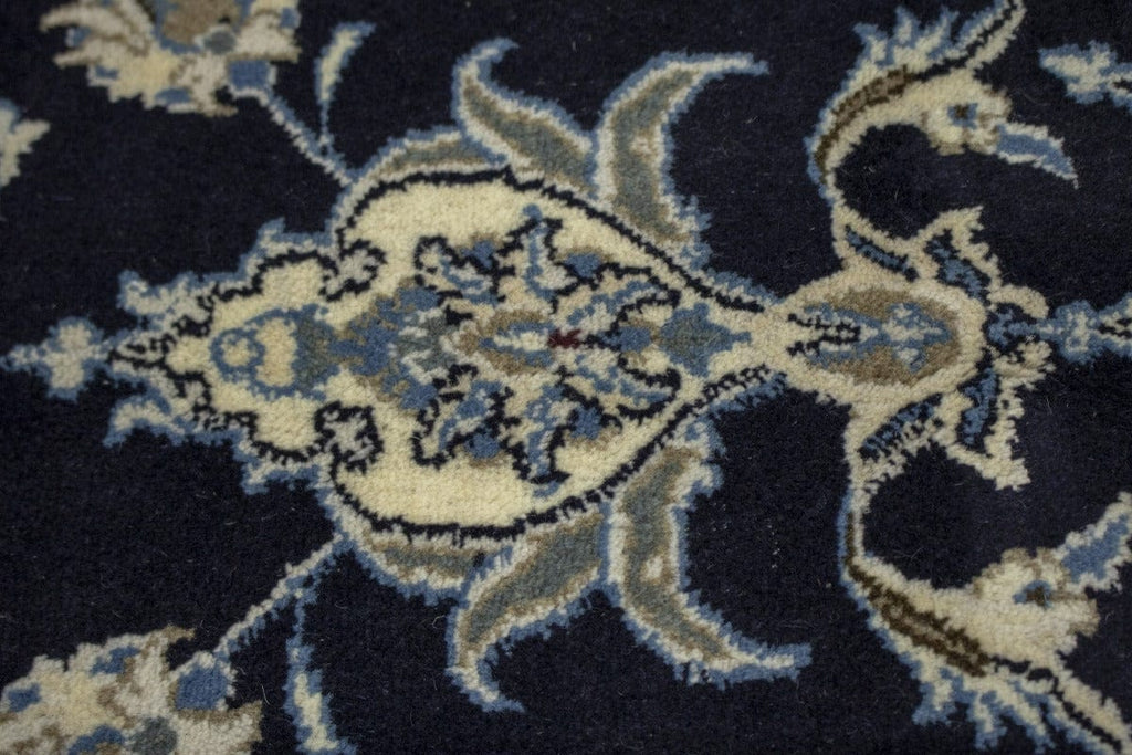 Navy Blue Classic 4X7 Nain Persian Rug