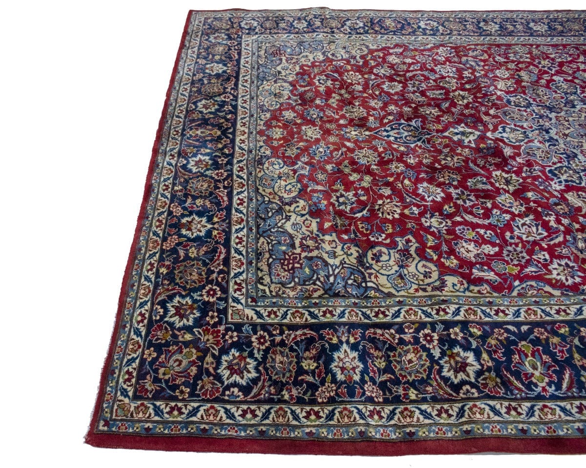 Semi Antique Red Traditional 10X14 Najafabad Persian Rug