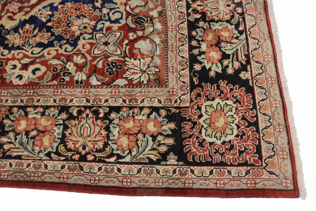 Antique Red Floral Classic 11X14 Mahal Persian Rug