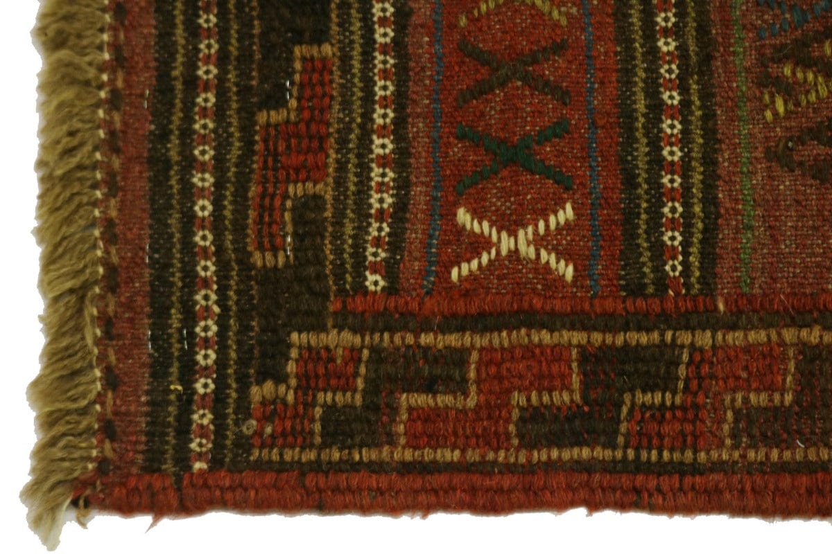 Tribal 4x7 Sumak Persian Rug