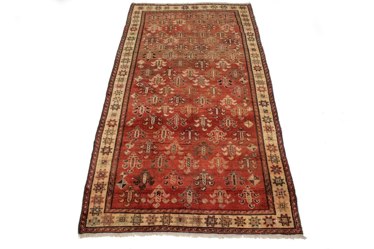 Antique Floral Tribal 5X9 Shiraz Persian Rug