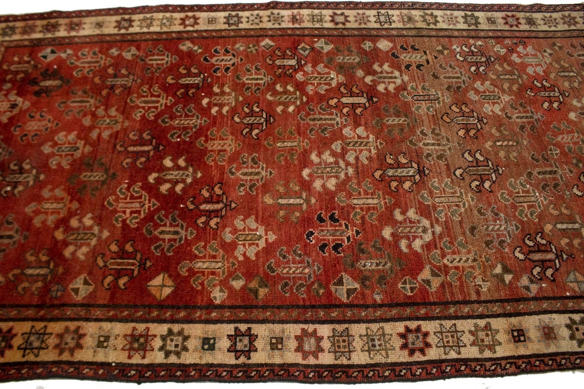 Antique Floral Tribal 5X9 Shiraz Persian Rug