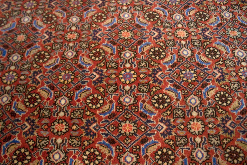 Orange Floral Tribal 2'5X3'3 Bidjar Persian Rug