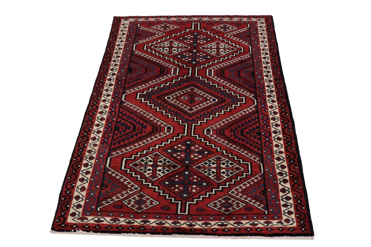 Red Tribal 6X9 Shiraz Lori Persian Rug