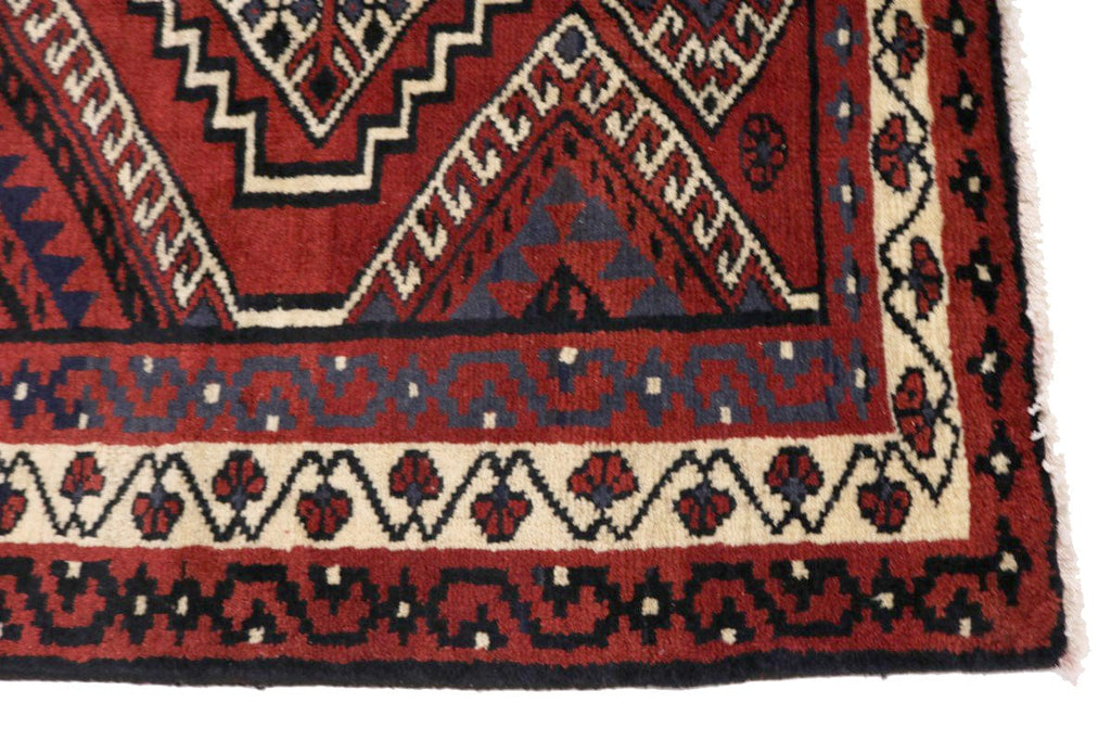 Red Tribal 6X9 Shiraz Lori Persian Rug