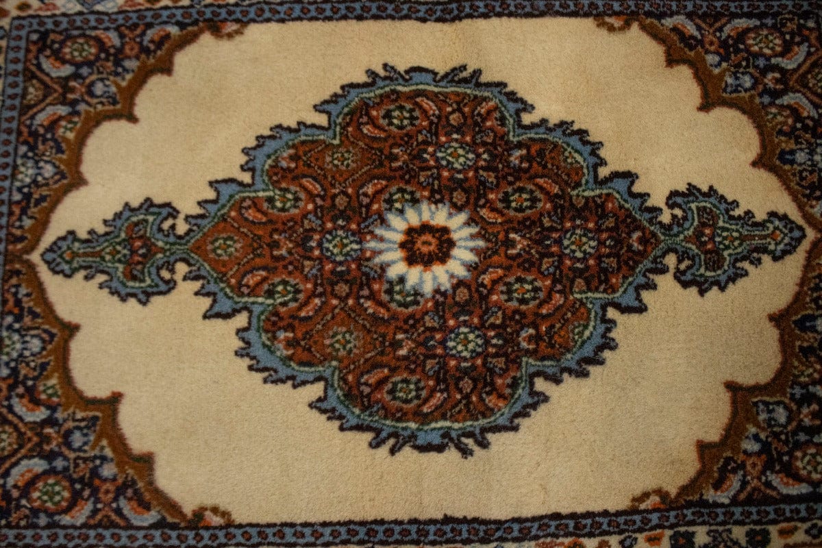 Vintage Cream 2X3 Mood Tabriz Persian Rug