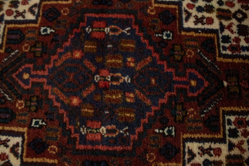 Vintage Tribal Brown 2X3 Bidjar Sanneh Persian Rug