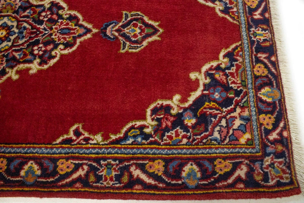 Vintage Red Classic 2X4 Kashan Persian Rug