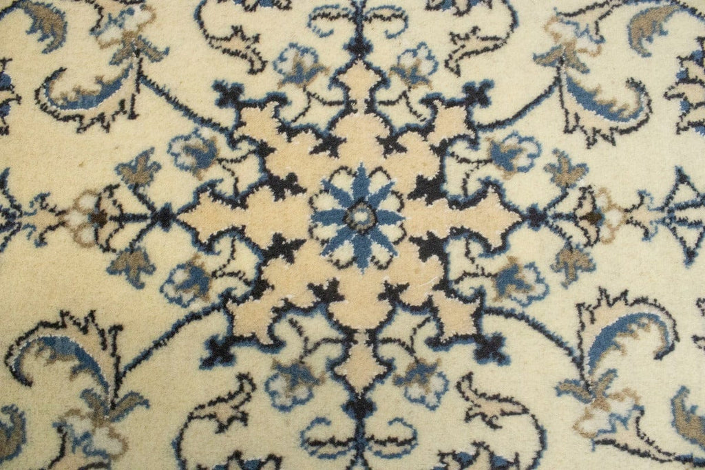 Cream Traditional 2X3 Nain Kashmar Persian Rug