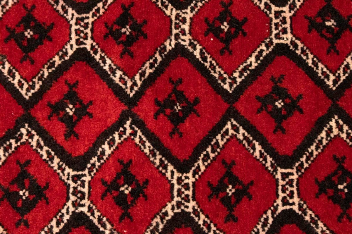Cherry Red Tribal 3X6 Balouch Persian Rug