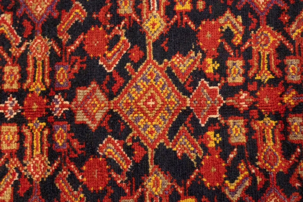 Semi Antique Red Tribal 4X7 Shirvan Persian Rug