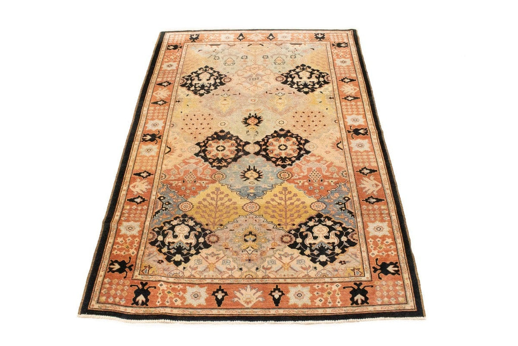 Beige/Cream Tribal Floral 6X8 Ziegler Pakistan Rug