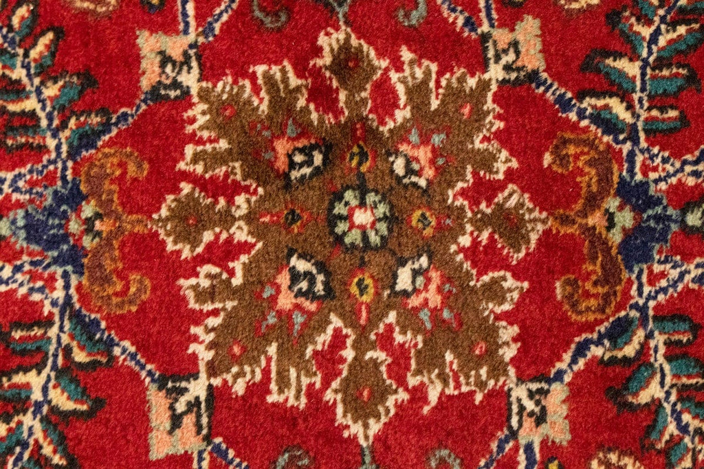 Semi Antique Red Traditional 4'7X6'3 Tabriz Persian Rug