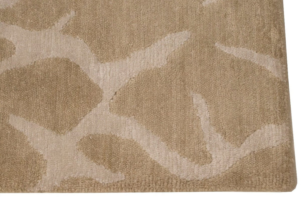 Brown Abstract 2X3 Modern Oriental Rug