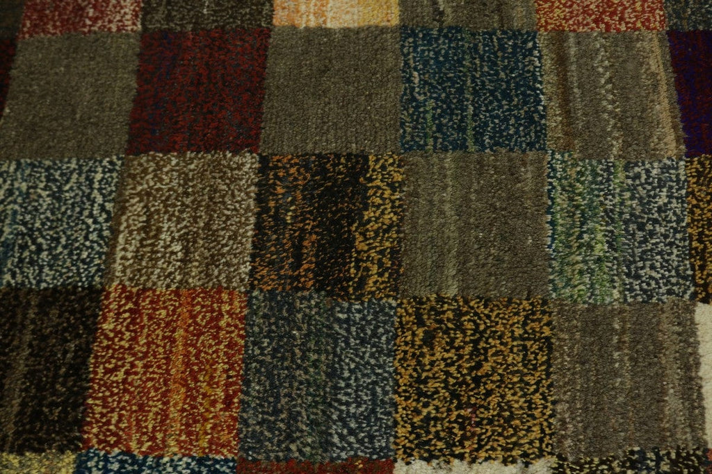 Multicolor Tribal 4X6 Gabbeh Persian Rug