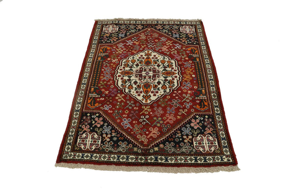 Red Tribal 3X5 Shiraz Persian Rug