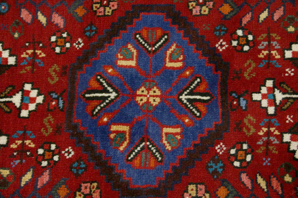 Red Tribal 4X5 Shiraz Persian Wool Rug