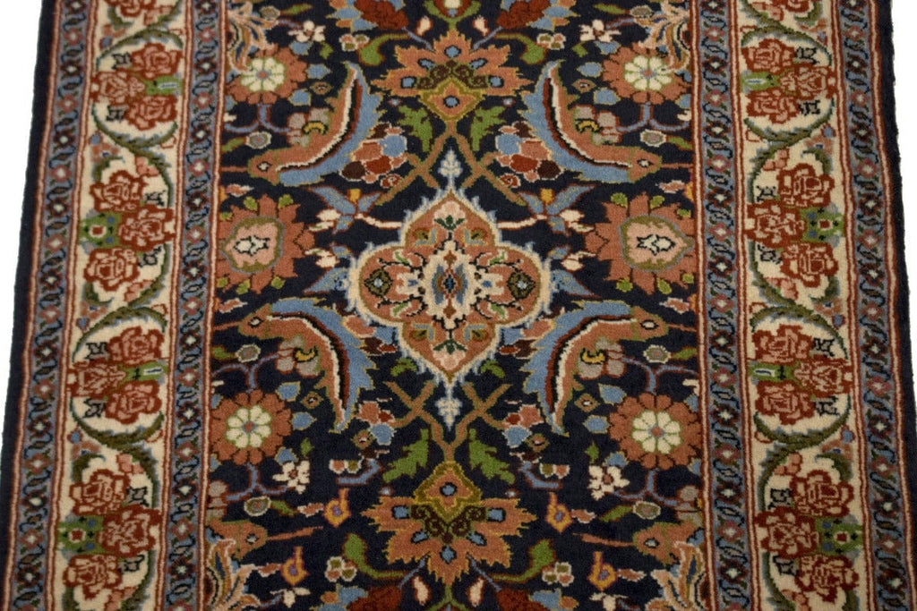 Dark Navy Classic 2X3 Bidjar Persian Rug