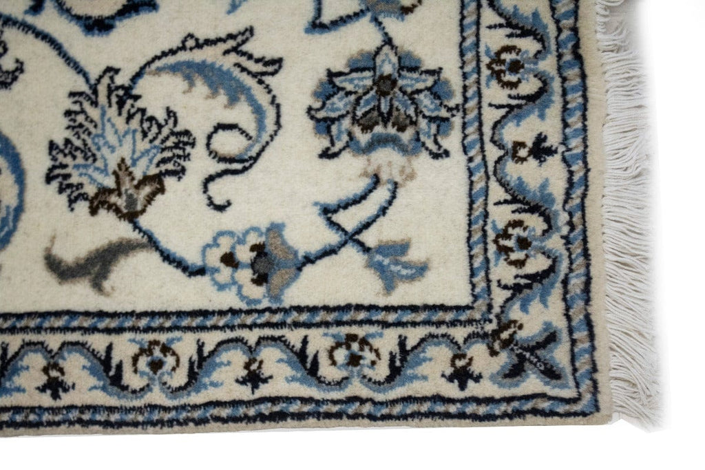 Cream Classic 2X5 Nain Persian Rug