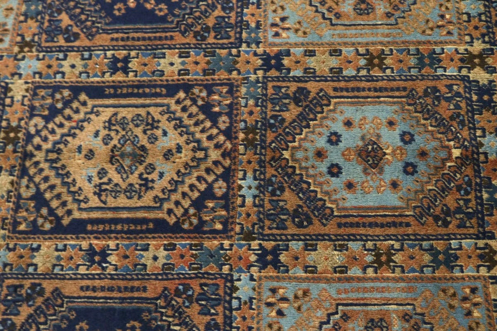 Semi Antique Rust Tribal 5X7 Yalameh Persian Rug