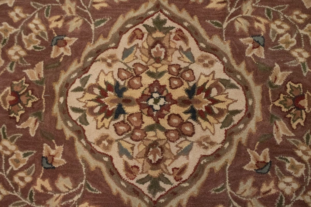 Brown 10X14 Hand-Tufted Rug