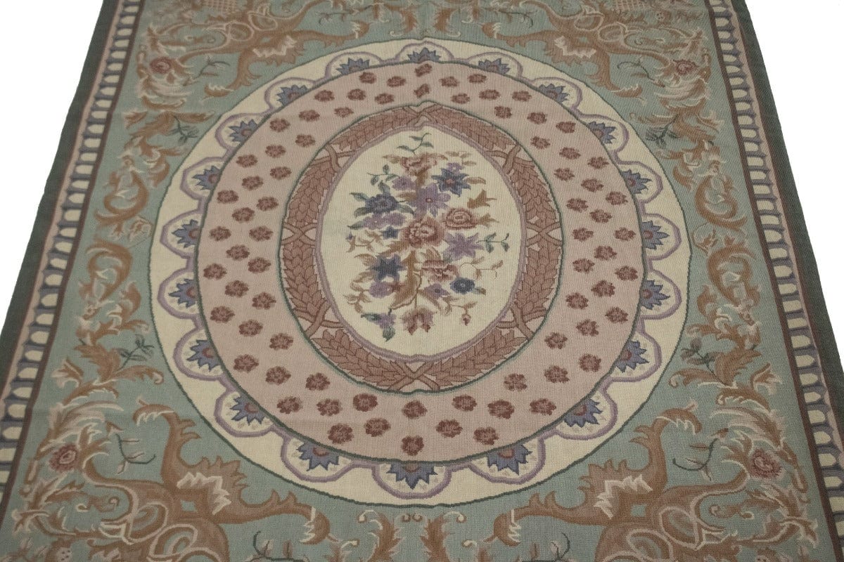 Floral Aubusson 6X9 Chinese Oriental Rug
