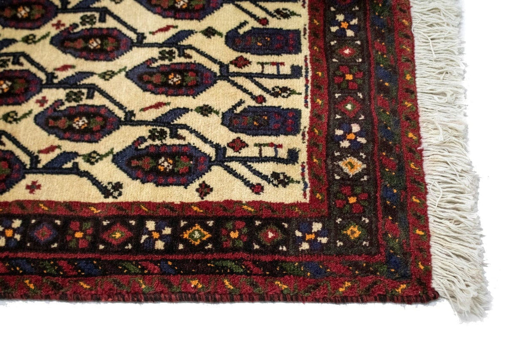Vintage Allover Tribal 3'5X8'2 Sirjan Persian Rug