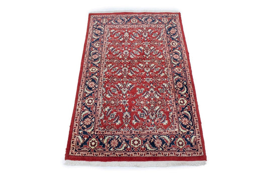 Red Floral Classic 3X5 Sarouk Persian Rug