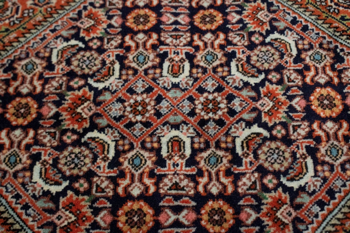 Orange Tribal 1'9X2'2 Bidjar Persian Rug