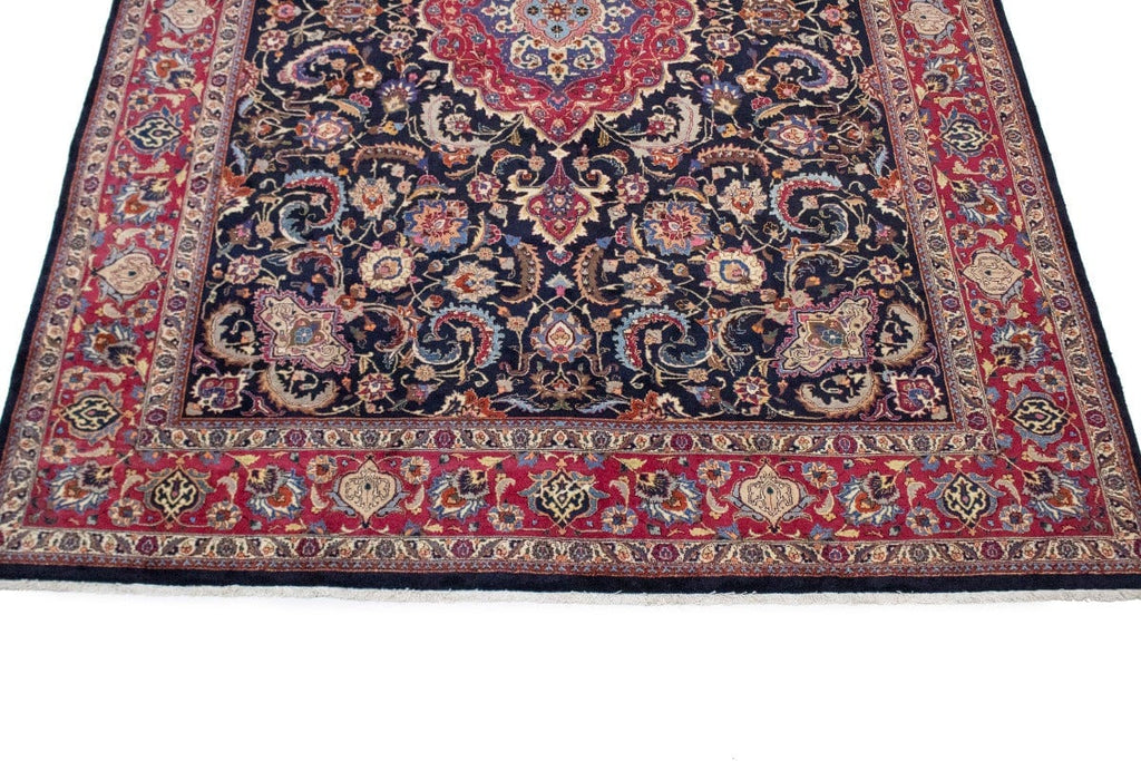 Vintage Classic Purple-navy 10X13 Kashmar Persian Rug