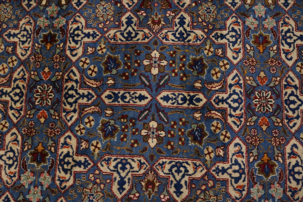 Vintage Blue Classic 10X13 Kashmar Persian Rug