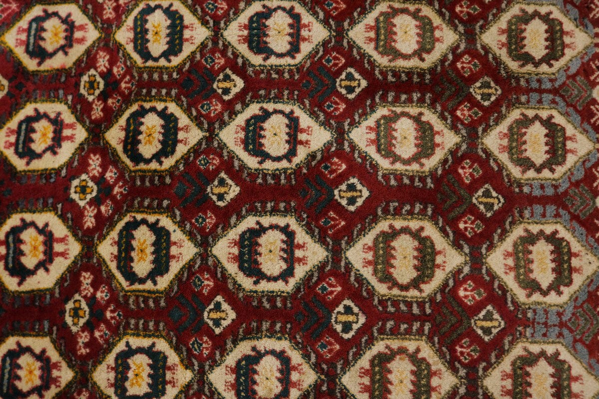 Vintage Red Tribal 2X3 Sirjan Persian Rug