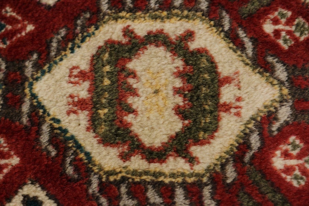 Vintage Red Tribal 2X3 Sirjan Persian Rug